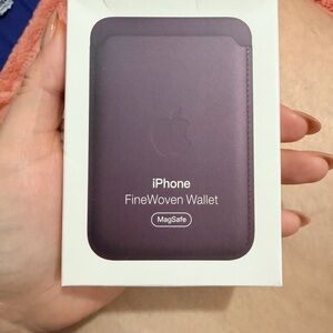 Apple iPhone FineWoven Wallet with MagSafe - Dark Purple